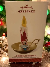 Hallmark Keepsake Christmas Tree Ornament 2014 Chris Mouse Limited Edition