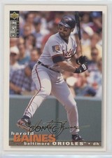 1995 Upper Deck Collector's Choice Gold Foil Signature Harold Baines HOF s1i