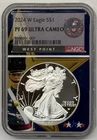 2024-W Proof $1 American Silver Eagle NGC PF69UC Army Core