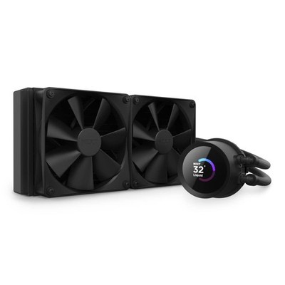 NZXT Kraken 240 AIO Liquid CPU Cooler 240mm LCD Display Black RL-KN-240-B1