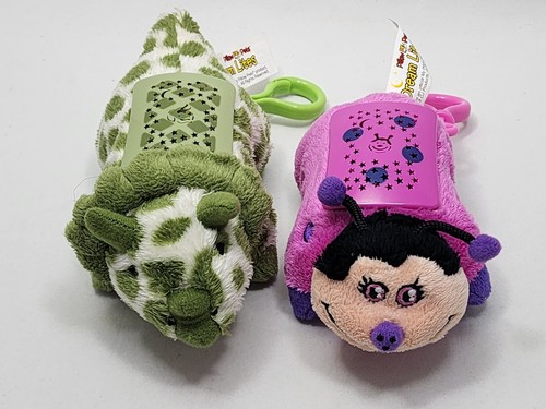 LESEN Dream Lite Kissen Haustier Rucksack Clip Mini Plüsch Marienkäfer Dinosaurier Triceratops - Bild 1 von 13
