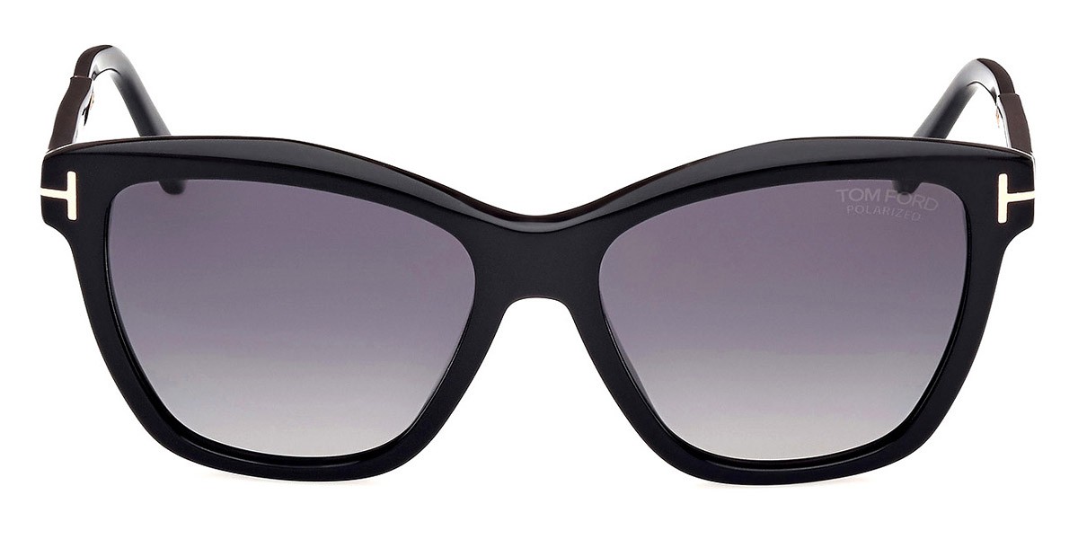 Tom Ford Lucia FT1087 Sunglasses Female Shiny Black 54mm New 100 Authentic 119790₽