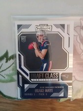 2024 Panini Contenders - Draft Class Contenders Drake Maye #3 Football RC! Patri