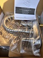 Glacier Bay Sadira 4in Centerset 2-Handle High Arc Bath Faucet Nickel