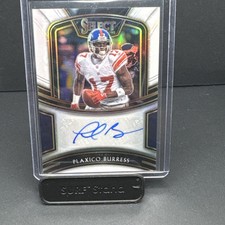 2020 Panini Select Signatures /35 Plaxico Burress #SI-PBU Auto