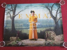EMMA - B UK QUAD ROLLED POSTER ANYA TAYLOR-JOY MIA GOTH JOSH O'CONNOR 2020