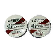 2x Duke Cannon Big Bourbon Beard Balm 1.6oz Buffalo Trace Beard Care New