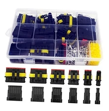 372Pcs Waterproof Automotive Electrical Connectors Quick Connect and 372 pcs
