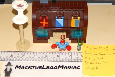 Spongebob Squarepants Complete Krusty Krab Snap & Switch 120 Construction Set