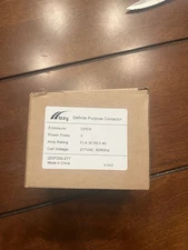 New In The Box Izzy Definite Purpose Contactor 3 Pole 277vac FLA 30 Res 40