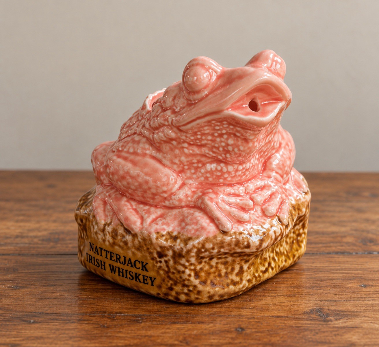 Natterjack Irish Whiskey Ceramic Pink Frog Toad Cocktail Mug Barware ...