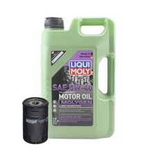 5L Liqui Moly Molygen New Gen 5W-40 Hengst Engine Oil Change Kit for Vanagon 2.1
