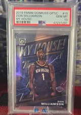 2019 Panini Donruss Optic My House Card Prices | Basketball | PSA