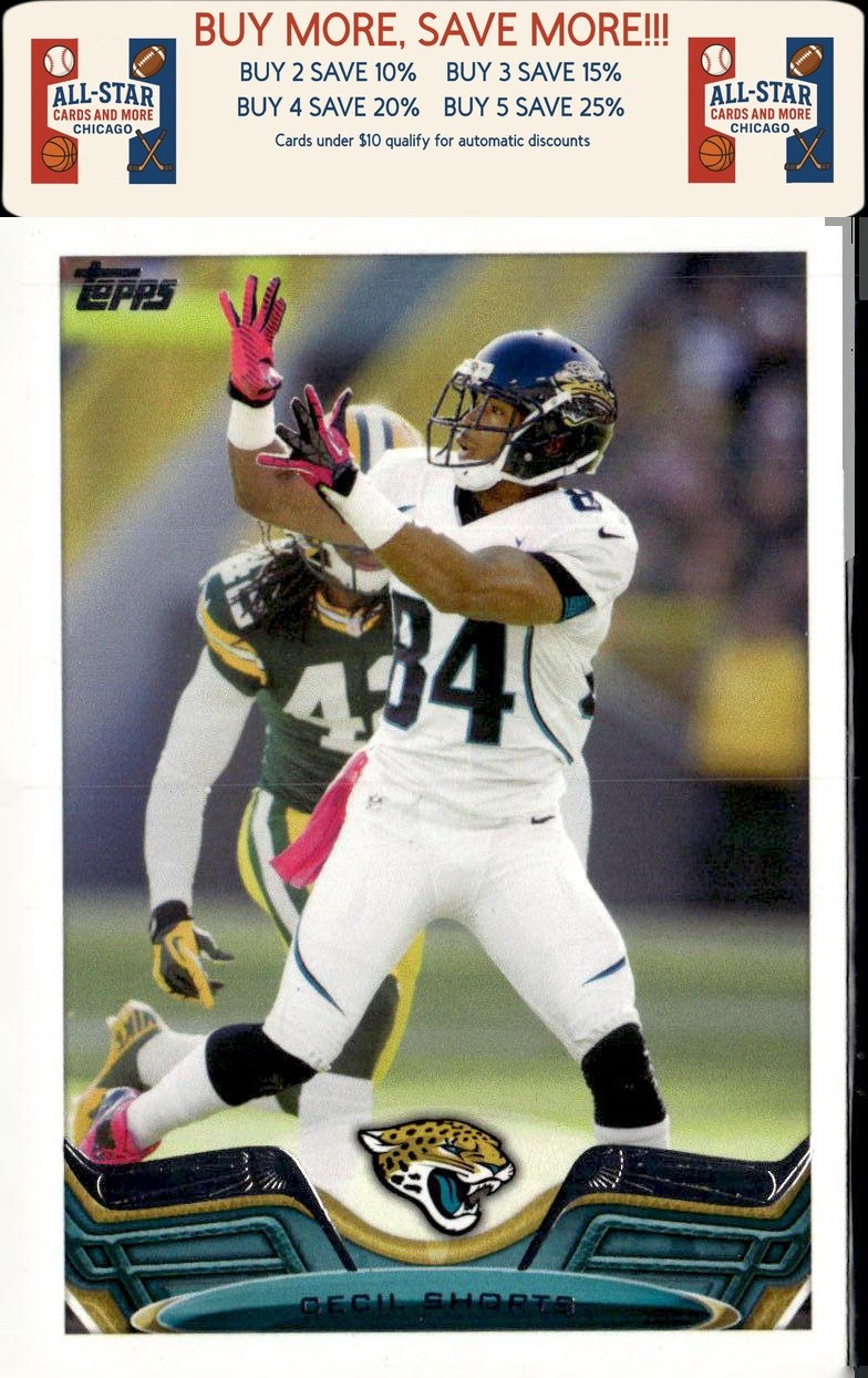 2013 Topps #53 Cecil Shorts Jacksonville Jaguars
