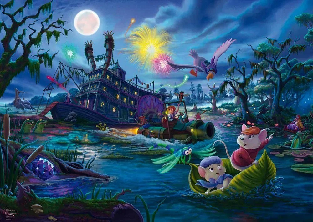 Ravensburger Whales in the Moonlight 1000 Piece Jigsaw Puzzle
