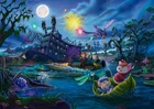 Schmidt Thomas Kinkade Disney The Rescuers Jigsaw Puzzle (1000 Pieces)