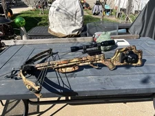 Wicked Ridge Warrior HL Hunting Crossbow 38"  with A 3-7 Bushnell Scope Acu Draw