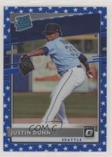 2020 Panini Donruss Optic Rated Rookies Spirit of 76 Prizm 7/76 Justin Dunn 05db