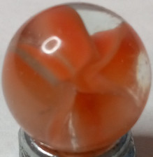 Vintage Vitro Agate Hybrid Cat s Eye Marble .62 MINT 1125.030