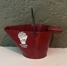 SOUVENIR METAL ASHTRAY - "THE COAL BUCKET GALESBURG,  ILLINOIS" — photo 1