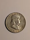 1954 Franklin Silver Half Dollar VF/EF