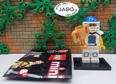 ( S4 / 9 / 5 ) Lego Minifigures col117 col08-5 Football Player Series 8