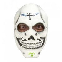 Maske El Catrin Mexikanisch Halloween Karneval Fasching Tag Der Toten