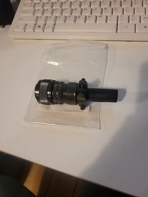 Threaded MS3106A18-10S 4 pin female straight plug