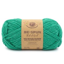 Lion Brand Re-Spun Thick  Quick Yarn-Jade