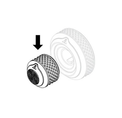JL Audio DRC-205 Front Knob Replacement Part