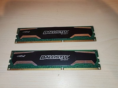 CRUCIAL BALLISTIX SPORT BLS4G3D1609DS1S00.16FER2 - 8 GB (2 X 4 GB) - DDR3 RAM