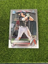 Slade Caldwell 2025 1st Bowman Chrome Prospects #BCP-21 Arizona Diamondbacks BB1
