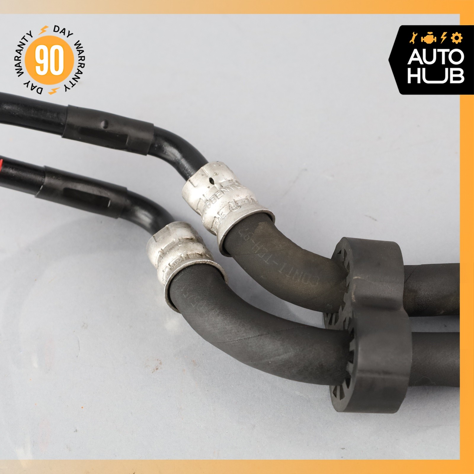 Bentley Continental Flying Spur Right Side Transmission Oil Cooler Line Set OEM
