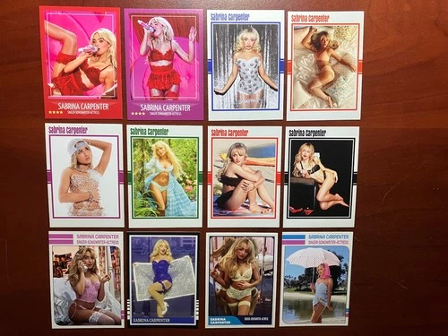 Custom Sabrina Carpenter Trading Cards (SC-02)