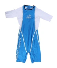 Sailfish Rebel Sleeve Pro Swimskin Men SMALL Blue Triathlon Race Swimming Speed