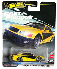Hot Wheels Toyota Chaser JZX 100 4/5 Fast Furious 1:64 modellino auto giocattolo JDM