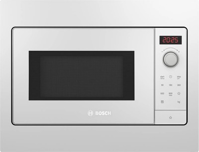 Bosch Einbau Mikrowelle 20L 800W Weiß Serie 2 BFL523MW3 AutoPilot 7