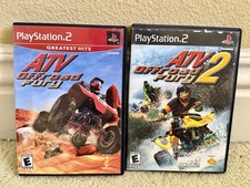 ATV Offroad Fury 1 And 2 PS2 Complete Both CIB With Manual