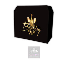 Happy Birthday VIP Lycra DJ Booth Cover