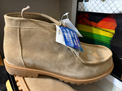 Vintage No Boundaries ''HOGAN'' Men s Suede Chukka Boots (Size 10) NIB Deadstock