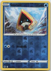 Snorunt 034/159 Reverse Holo Common Crown Zenith