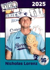2025 Florida SouthWestern Buccaneers Juco Cards #18 Nicholas Lorenz Port Orange