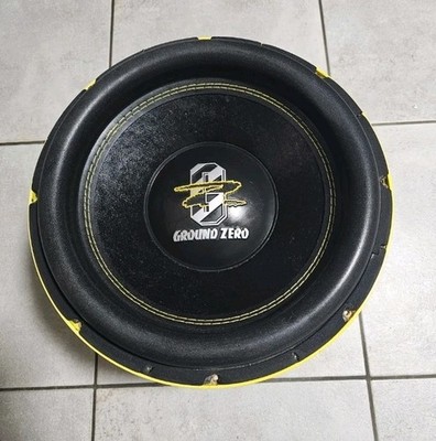 Ground Zero GZHW 30XSPL-D1 - 30cm Subwoofer