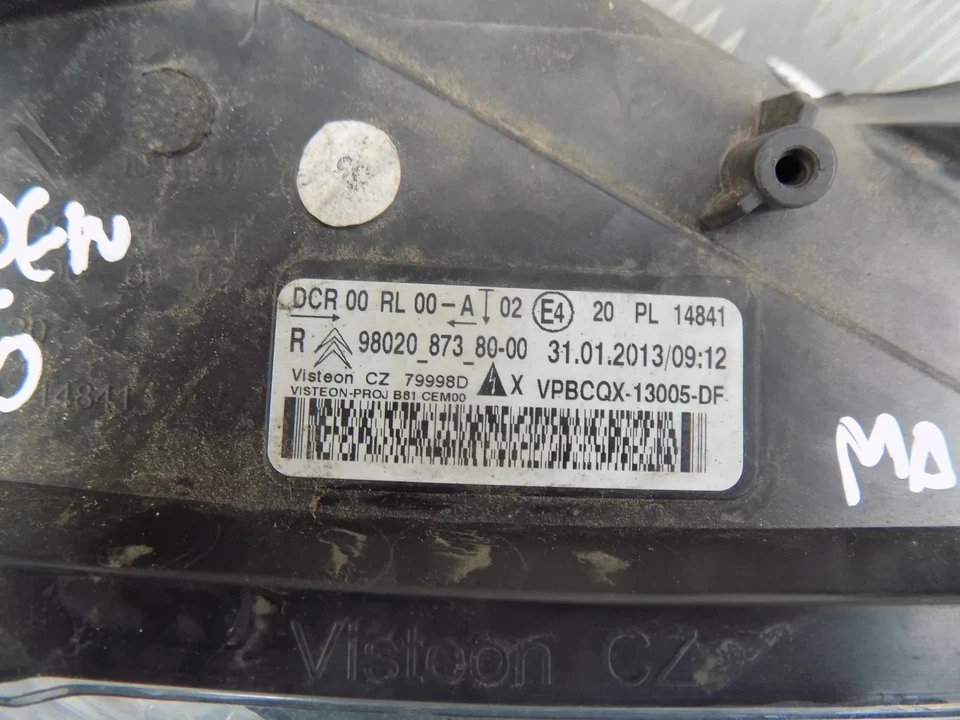 Frontscheinwerfer Citroën Ds5 Xenon Ein Stück (Rechts oder Links) Headlight - Bild 3 von 4