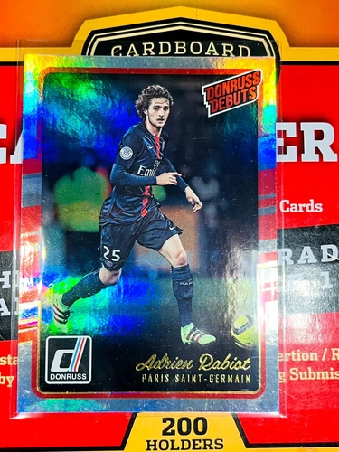 2016-17 Panini Donruss Soccer ADRIEN RABIOT Holographic Donruss Debuts Rookie RC