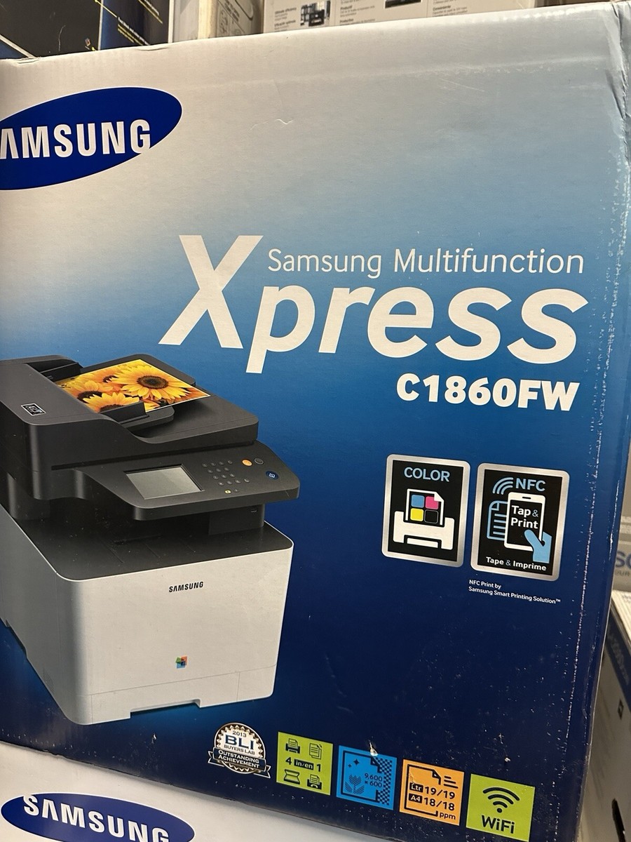 Samsung SL-C1860FW Xpress Color Laser Multifunction Printer