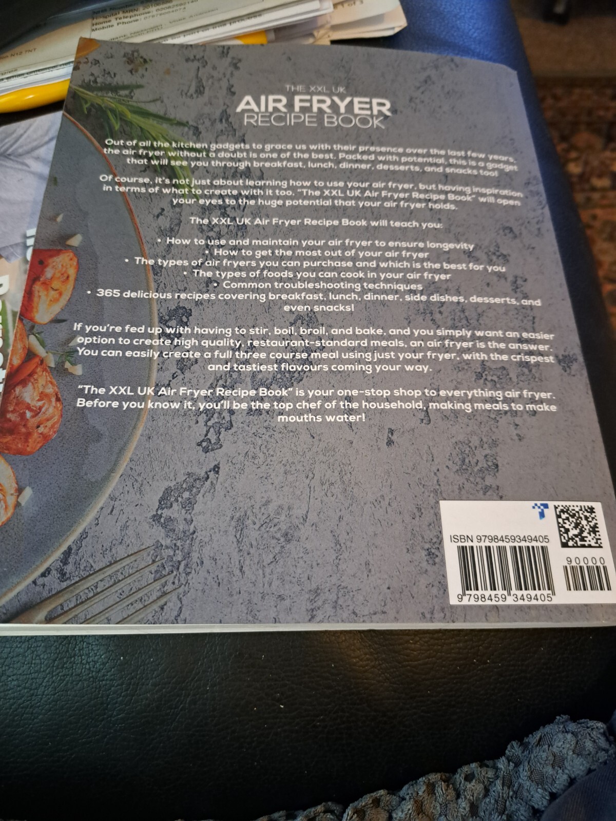 the xxl uk airfryer recipe book 365 days eBay
