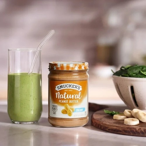 Smucker's natürliche cremige Erdnussbutter cremig - 6er Pack, je 16 Unzen - Bild 11 von 24