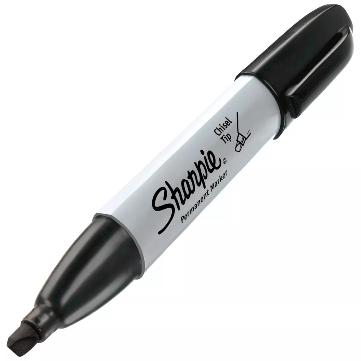 Sharpie Twin-Tip Markers - Extra Fine Marker Point - Black Alcohol Based Ink - 1 Each | Bundle of 5