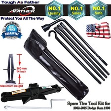For Dodge Ram 1500 Tool Kit Spare Tire Lug Wrench 2 Tonne Scissor Lifting Jack